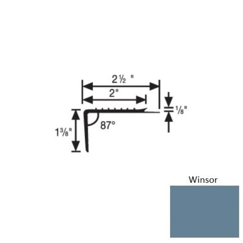Flextones Winsor Vinyl 187 Square Stair Nosing