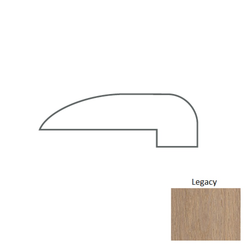 Affinity Legacy Hardwood Moulding / Trim - 1 1/8" x 96" Square Nose