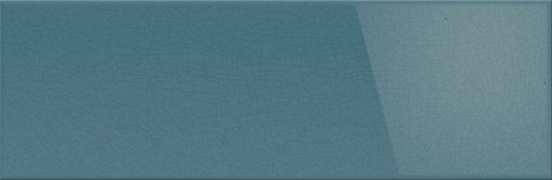 Crackle Blue Porcelain Tile - Glossy - 4" X 12"