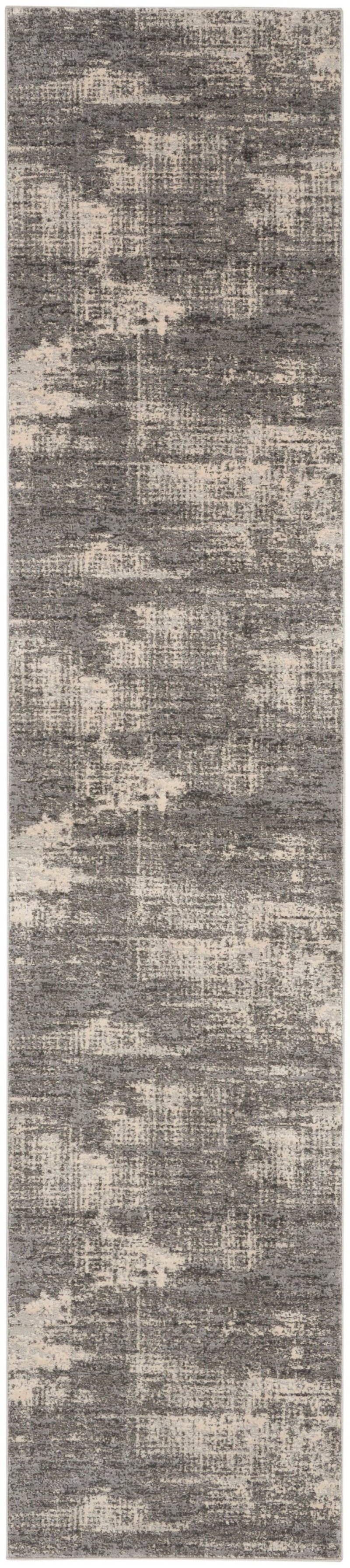 Calvin Klein Rush Grey / Beige 10 Ft Runner Rug