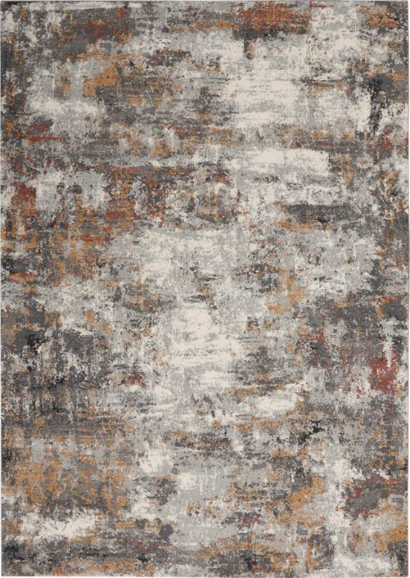 Tangra Grey Multicolor Area Rug