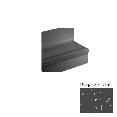 Johnsonite Dungeness Crab Stair Tread with Riser