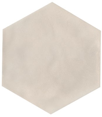 Maiolica Biscuit Ceramic Tile - Matte - 7" x 8" Hexagon
