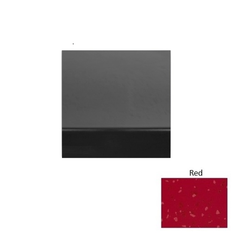 Symmetry Red Heavy Duty Rubber Stair Tread