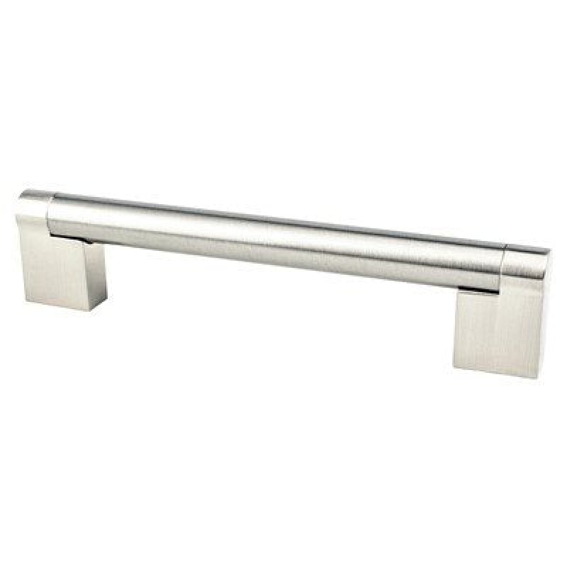 Advantage Plus Contemporary Advantage Three Zinc Handle Pulls - Brushed Nickel