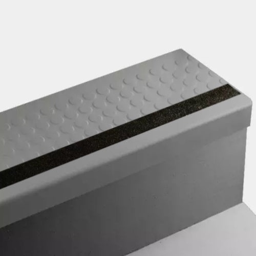 Moon Rock Raised Round Rubber Stair Tread