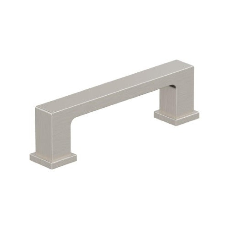 Bridgeport Zinc Bar Cabinet Pull - Satin Nickel
