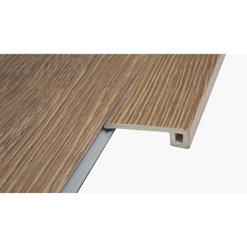 Emcore Monarch Lancaster Luxury Vinyl Moulding / Trim - 1" X 94" End Cap - Matte & Satin