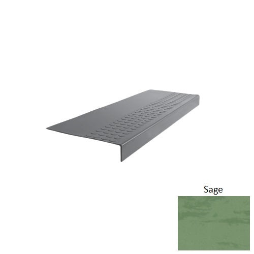 Evolving Styles Creative Elements Sage Type 550 Distinct Designs Rubber - 12" X 72" Stair Tread - Rbt Radial High Profile Design