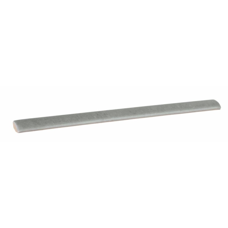 Artisan Grey Stone Ceramic Liner - 1/2" X 8" Jolly - Matte