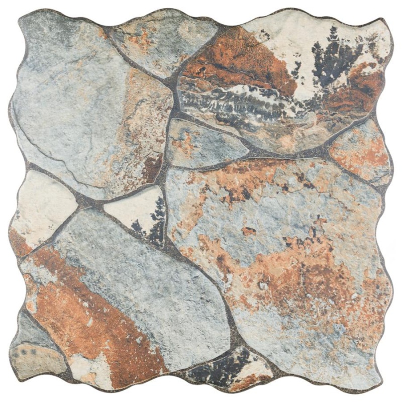 Canet Oxido Porcelain Tile - Matte - 17" X 17"