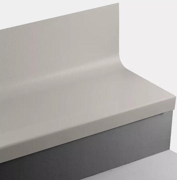 Hammered Rubber Moulding / Trim Stair Tread With Riser