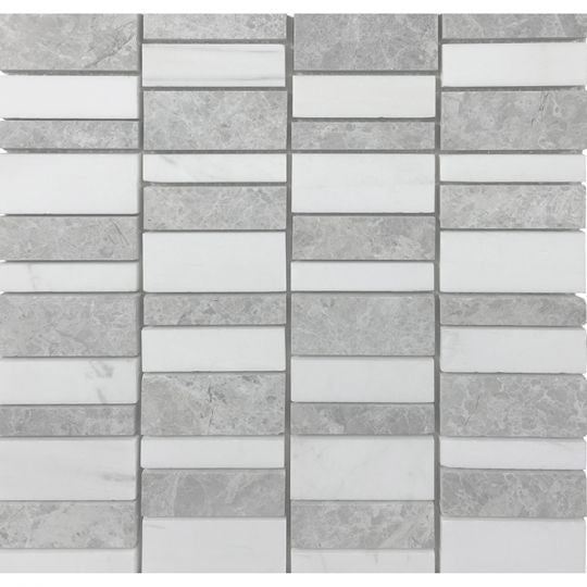 Metropolitan Dolomite Nuvoloso Blend Natural Stone Mosaic