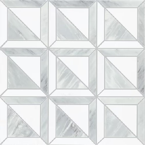 Gamma Mystic Blend Natural Stone Mosaic - Window - Polished