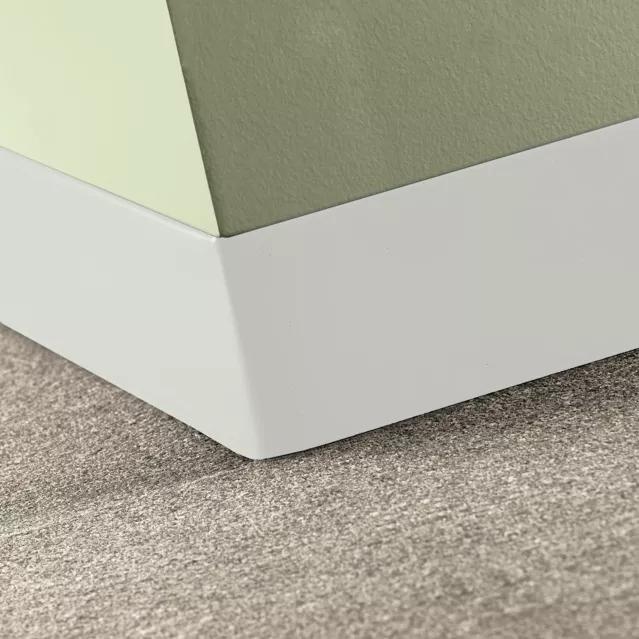 Johnsonite Snowbound Rubber Baseworks Thermoset Wall Base