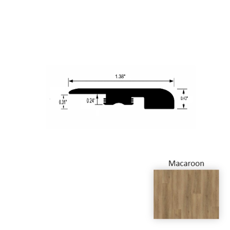 VersaCore PureEdge Macaroon Threshold Trim