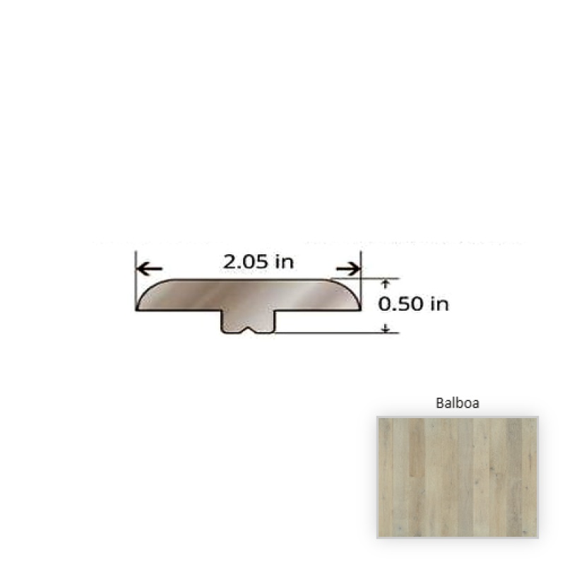 Alta Vista Oak Balboa Hardwood Moulding / Trim - 84.25" T Molding - Nu Oil