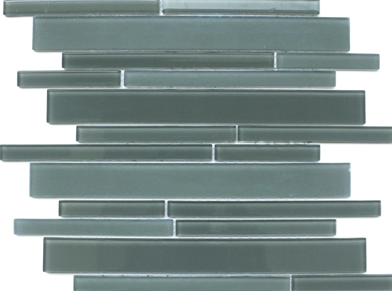 Charisma Wise Linear Glass Mosaic – Glossy & Frosted