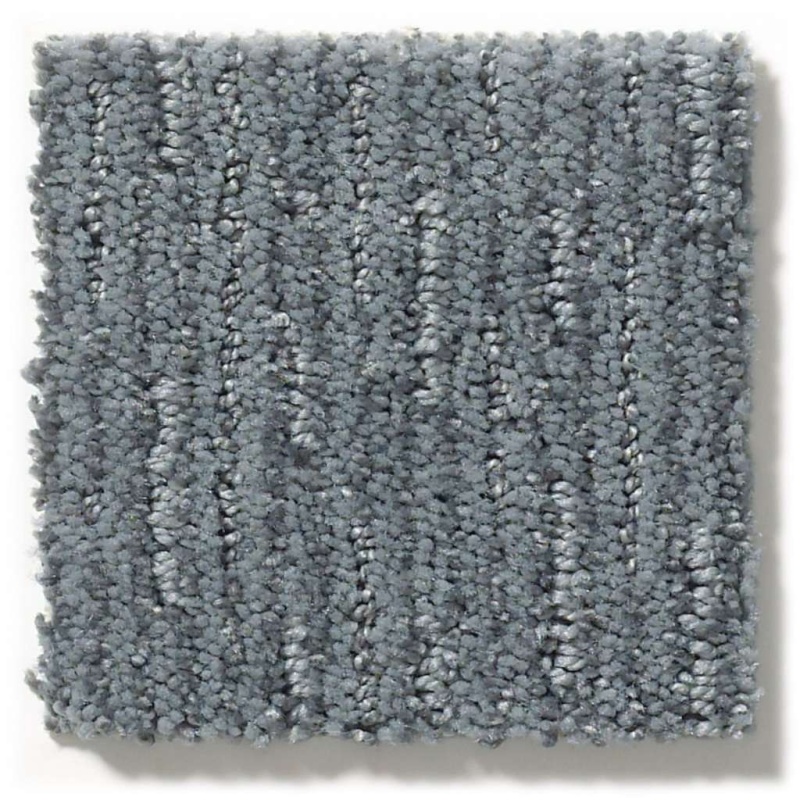 Foundations Insightful Way Blue Steel Nylon Carpet - Pattern