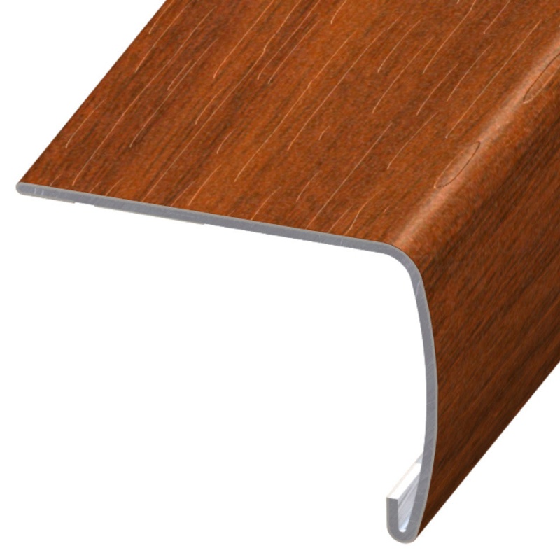 Standard Color New Red Mahoghany Luxury Vinyl Moulding / Trim