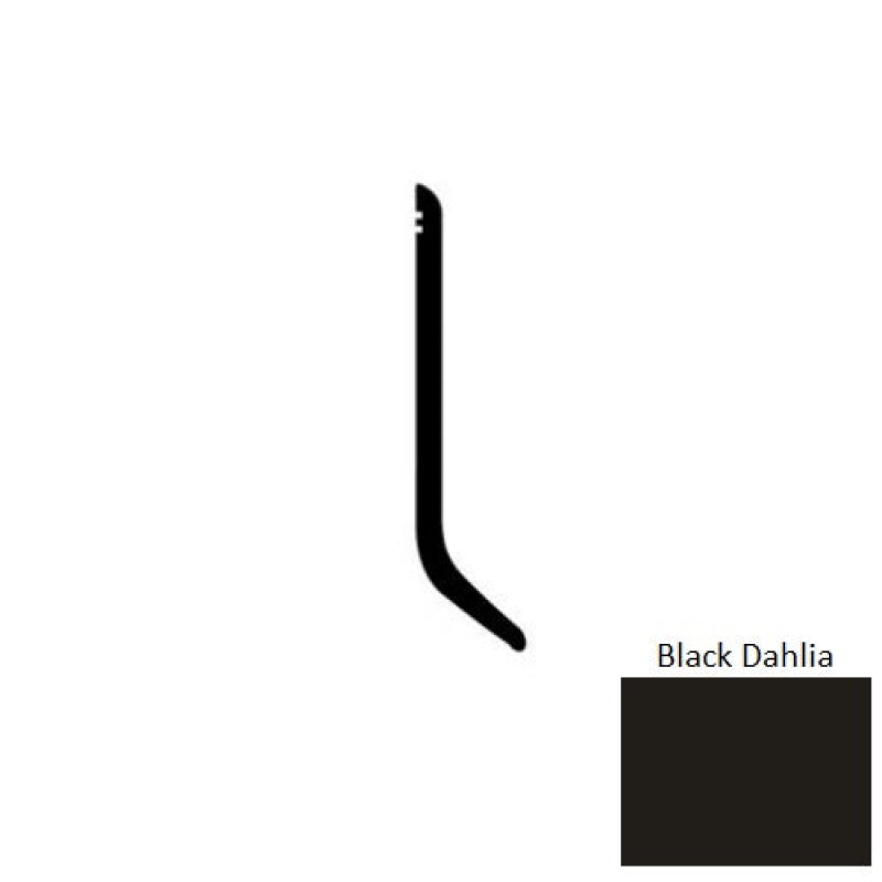 Vcb Black Dahlia Vinyl Wall Base 4" x 48" x .080"