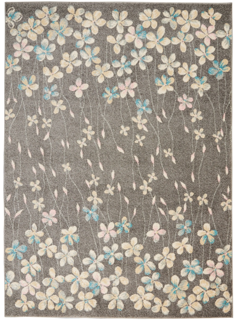 Tranquil Tra04 Grey / Beige Area Rug