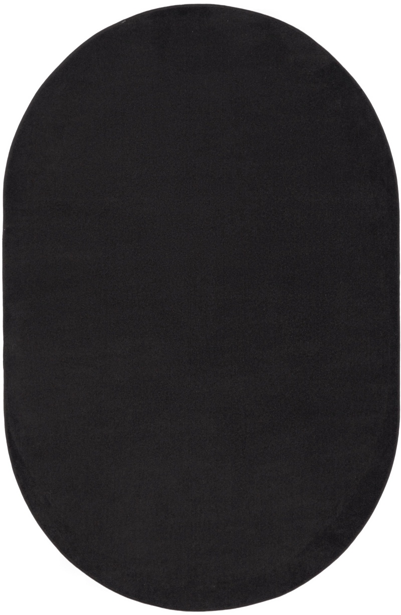 Nourison Essentials Black Polypropylene Outdoor Area Rug