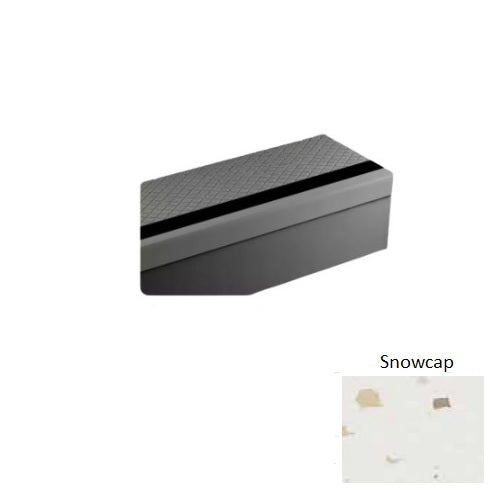 Snowcap Diamond Rubber Stair Tread Trim