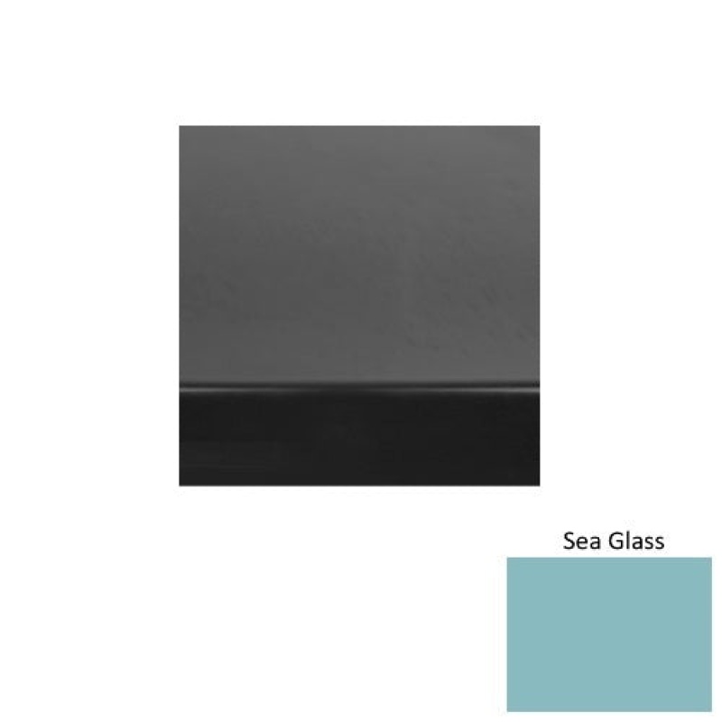 Solid 61 Sea Glass Rubber Stair Tread with Kevlar - Smooth