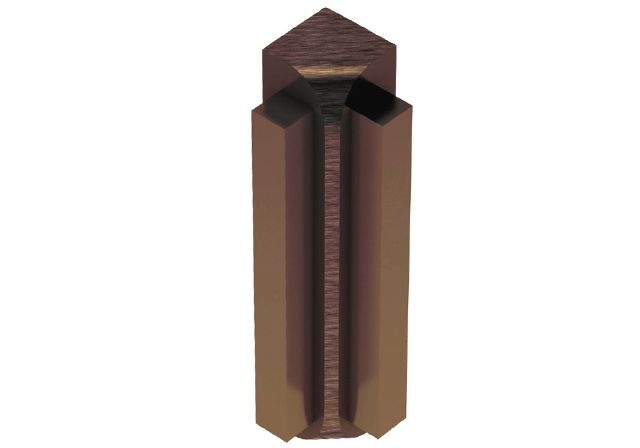 Rondec Step 90 Degree Inside Corner Metal Tile Edging Trim