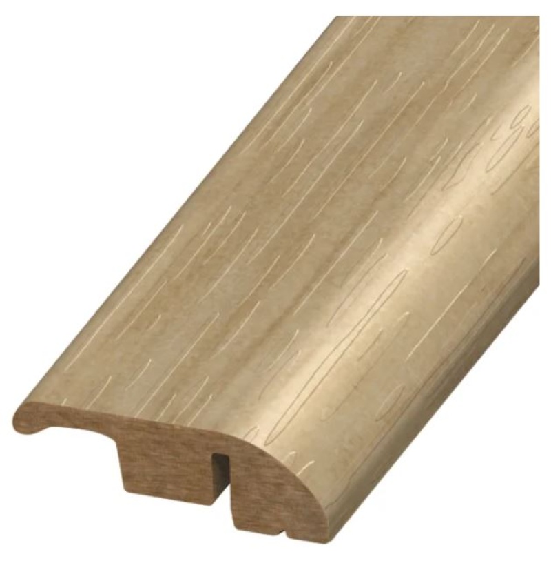 Nuvo Lux Hickory Lake Teak Laminate Wood Moulding / Trim - 1.77" X 94.48" Reducer - Aluminum Oxide