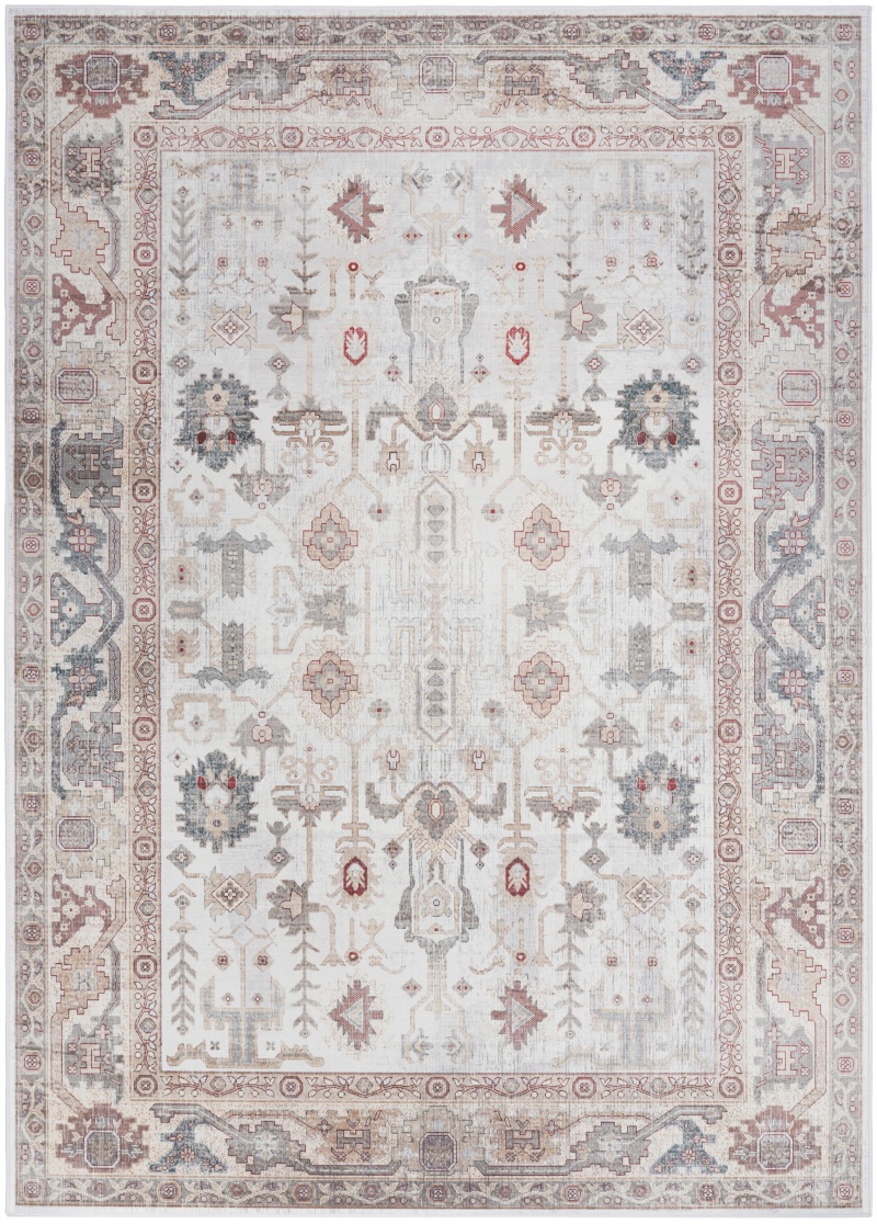Vintage Home Vnh02 Ivory Polyester Bohemian Area Rug