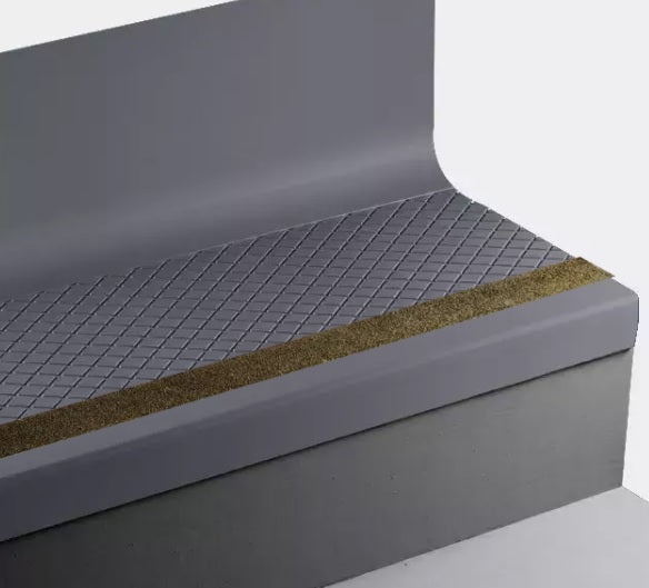 Diamond Riser Medium Johnsonite Blue Intensity Diamond Rubber Moulding / Trim - 19