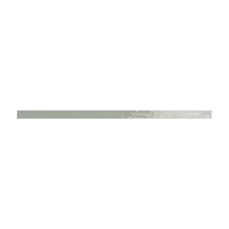 Linea Verde Menta Ceramic Wall Trim - 0.59" X 11.81" Jolly - Glossy