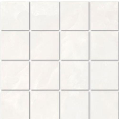 Madras Bianco Porcelain Mosaic - 3" X 3"