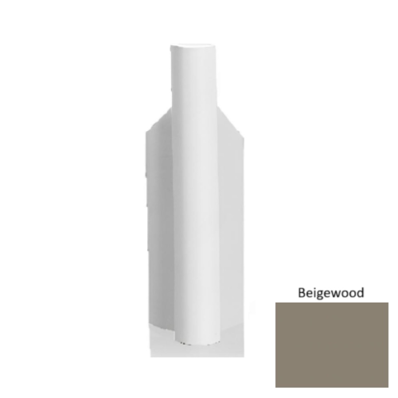 Pinnacle Beigewood Rubber Outside Micro Corner