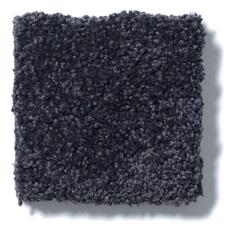 You Know It Stunning Navy Nylon Carpet - Textured