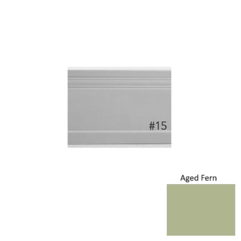 Pinnacle Plus #15 Impluse Aged Fern Rubber Coil Wall Base