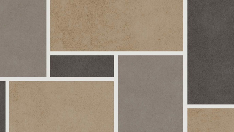 Sky Mix Porcelain Mosaic - 4" x 12" Deco - Honed