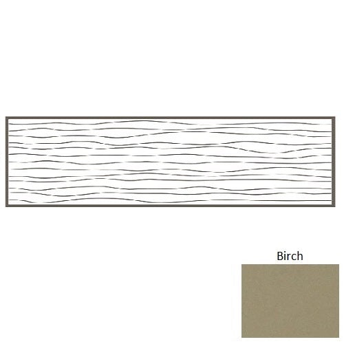 Colormatch Birch Wave Ceramic Tile - Glossy - 4" X 12"