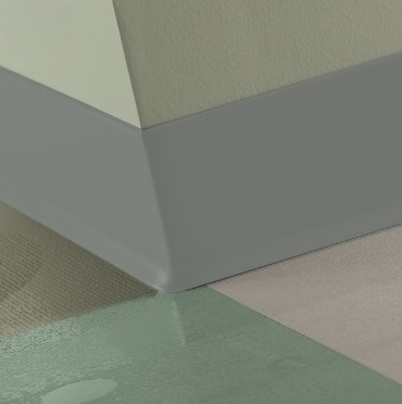 Johnsonite Vaporize Rubber Traditional Duracove Thermoplastic Wall Base
