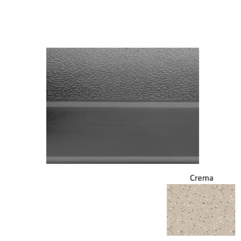Fiesta 93 Crema Textured Rubber Stair Tread