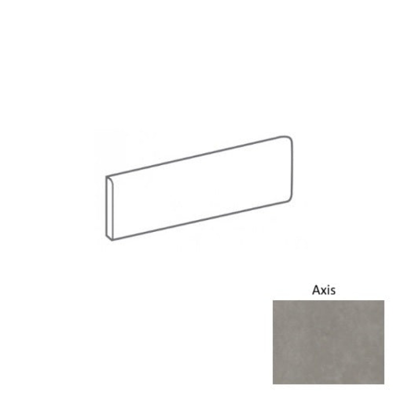 Skyledge Axis Porcelain Bullnose Trim 3" x 12" Matte