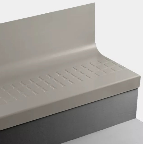 Johnsonite Sandstorm Raised Square Rubber Stair Tread