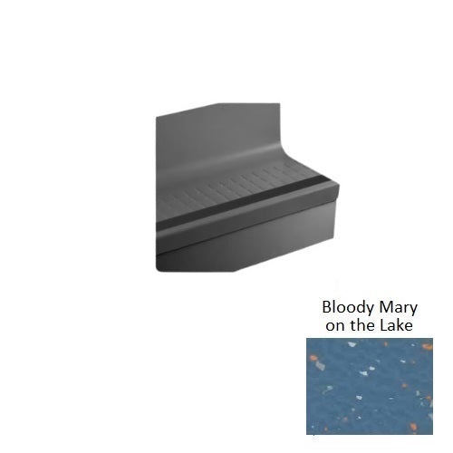 Johnsonite Bloody Mary On The Lake Raised Square Rubber Moulding / Trim