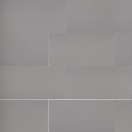 Uni Taupe Porcelain Tile - Matte - 12" X 24"