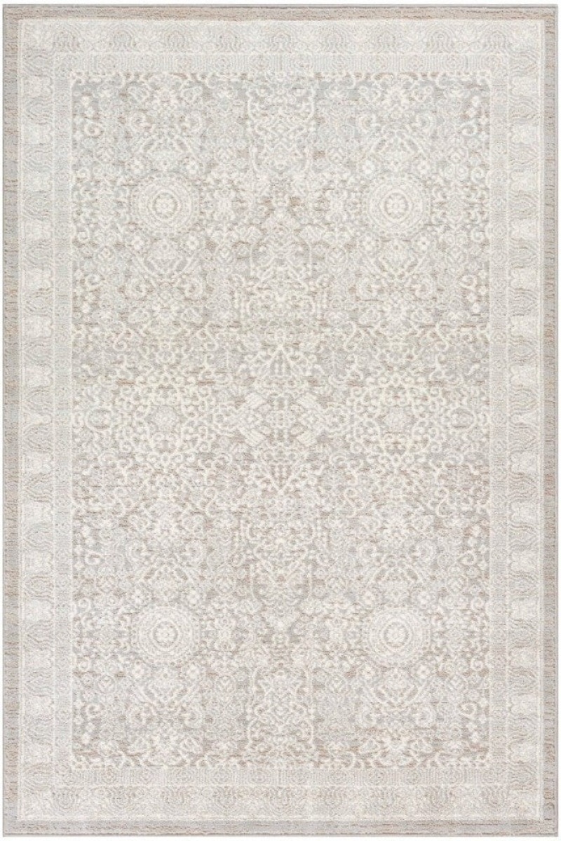 Eco Cycle Silver Ivory Area Rug, 9 Ft x 12 Ft