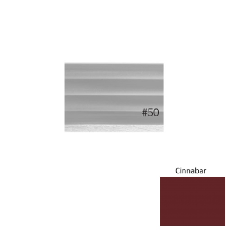 Pinnacle Plus #50 Impressions Cinnabar Rubber Coil Wall Base - 4" X 60 Ft