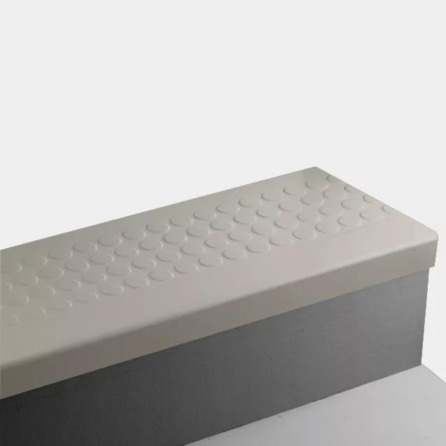 Johnsonite Sandstorm Raised Round Rubber Stair Tread