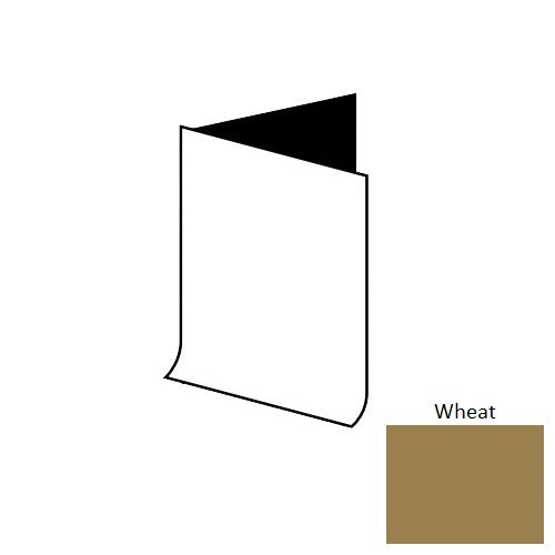 Wheat Vinyl Cove Base Outside Corner Trim